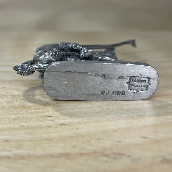 Vintage Ral Partha Pewter Mounted Lance Knight PP 660 - Picture 2 of 9